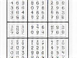 Sudoku puzzle example